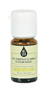 Mettre une goutte d’huile essentielle de cannelle de Ceylan diluée dans un peu d’huile de colza, à verser sur une salade